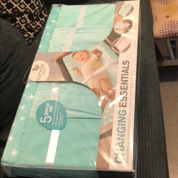 summer infant 5 piece changing essentials set